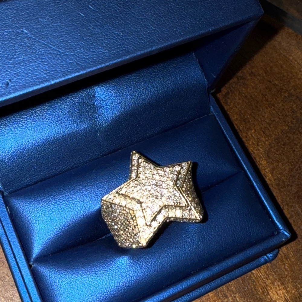 Genuine Diamond 14k Gold 4.9 cwt Diamond Ring - Picture 8 of 10